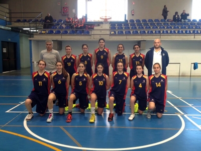 Equipo femenino de baloncesto