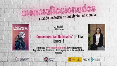 La escritora Elia Barceló participa en la última sesión de Cienciaficcionados dedicada a  su novela 'Consecuencias Naturales'