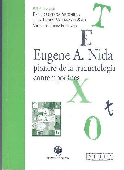 'Eugene A. Nida pionero de la traductologa contempornea', nuevo libro del Servicio de Publicaciones