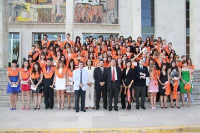 Graduacin de los alumnos de la II Promocin de la Diplomatura de Turismo (2006-09).